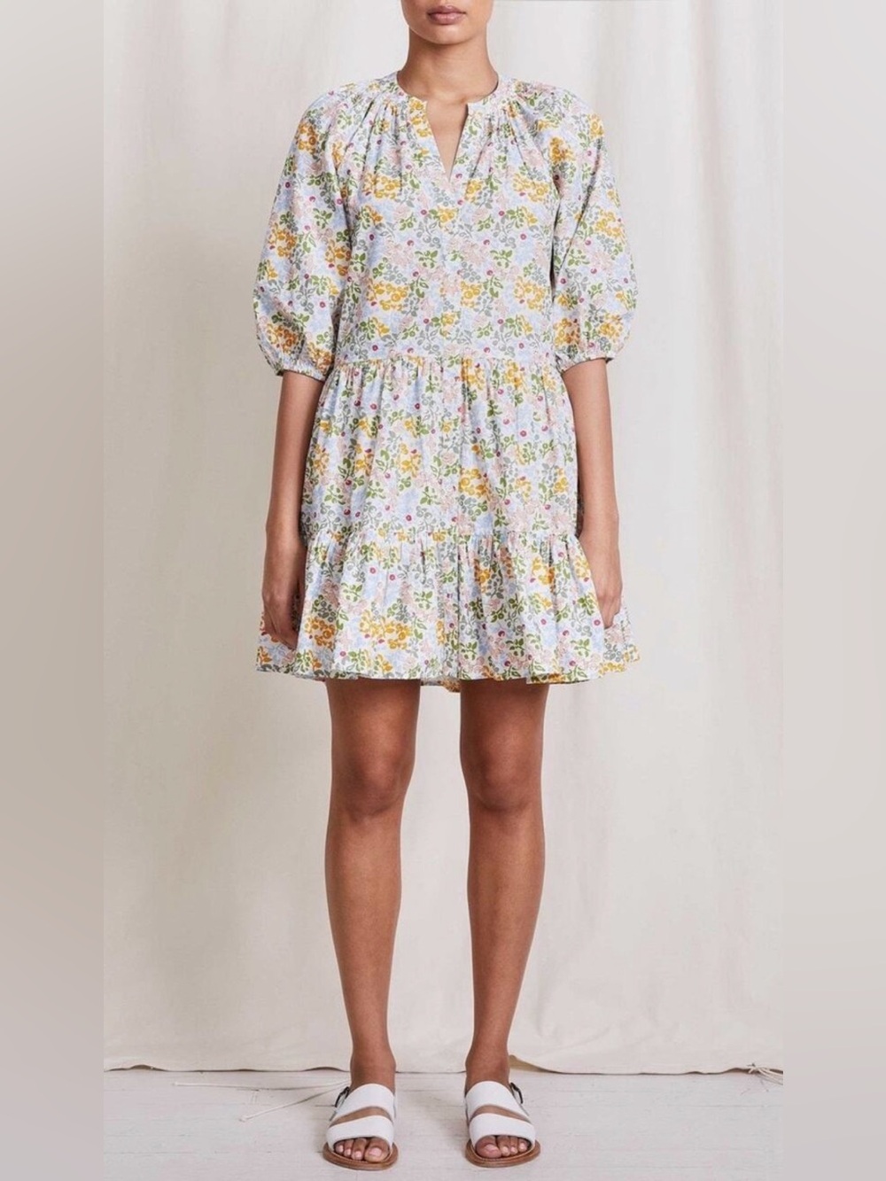APIECE APART - Floral Dress with Multicolor Print